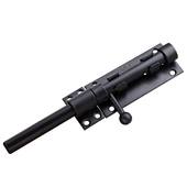 正宗插销加厚门扣门栓门闩大门防盗锁扣黑色天地插销锁