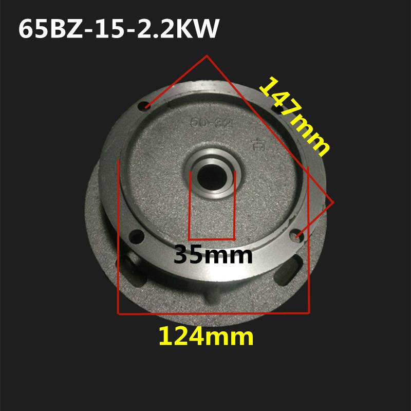 BZ直联式自吸泵ZX卧式管道离心泵连接铸铁叶轮进水口出水口