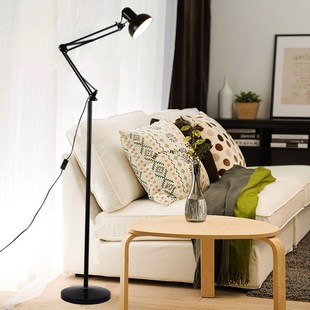 落地灯现代长臂客厅卧室书房学习床头阅读LD护眼台灯