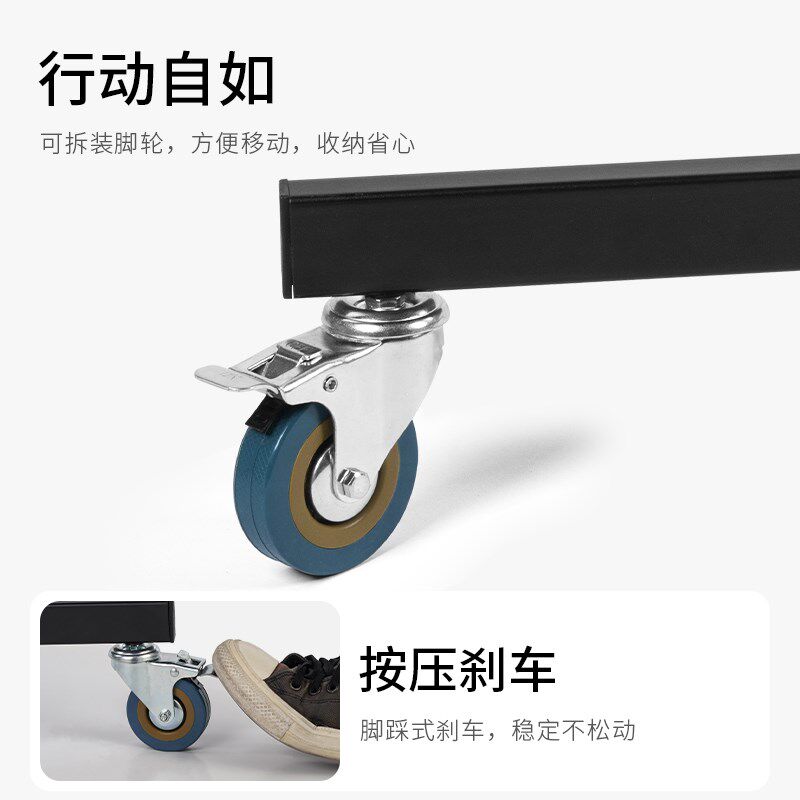喜乐仕 摄影灯架重型地灯架脚架闪光灯灯架万向脚轮带刹落地灯架图片