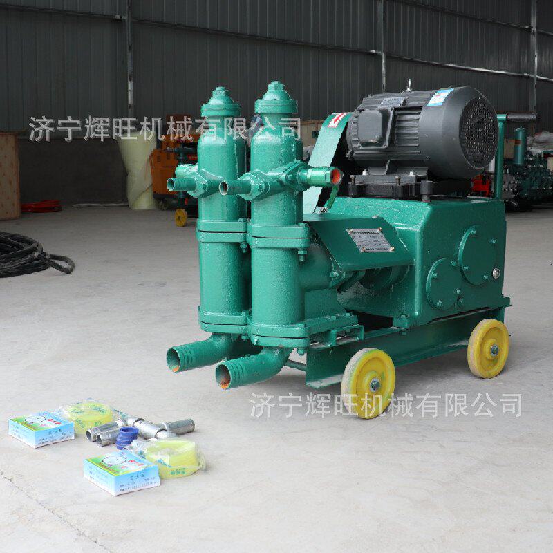 单缸活塞式注浆灰浆泵 水泥压浆 桥梁面预应力注浆泵