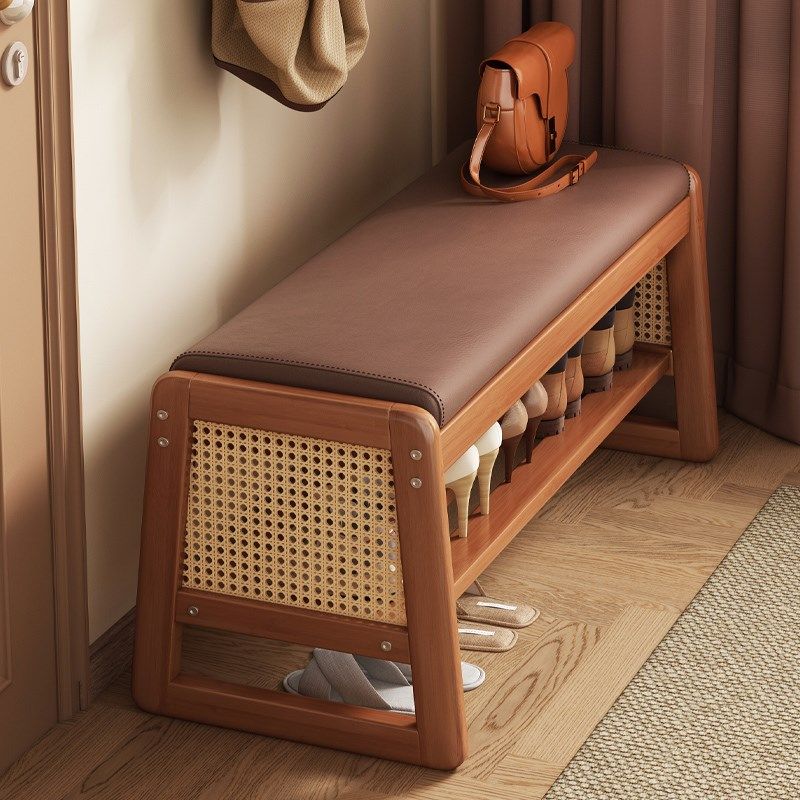 换鞋凳门口家用入户进门可坐鞋柜实木穿鞋凳简易坐凳一体鞋架轻奢,住宅家具,换鞋凳,淘宝优惠券,粉丝福利购,淘宝优惠卷