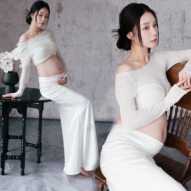 影楼孕妇拍照新款小清新简约纯色系孕妈咪写真吊带连衣裙摄影服装,孕妇装/孕产妇用品/营养,影楼服装,淘宝优惠券,粉丝福利购,淘宝优惠卷