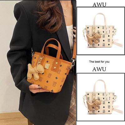 今年流行爆款老花包包女百搭2025新款潮时M尚斜挎包女士手提水桶