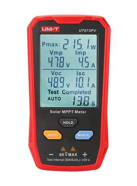 UNI-T优利德工业品UT673PV光伏组件大功率仪太阳能峰值电压