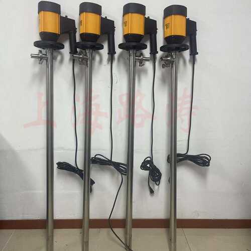 供应HD-E2+V+SS316L-700HP化工插桶泵耐酸碱电动油抽电动抽液泵