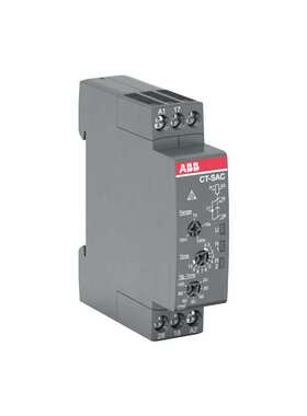 ABB星三角转换延时电子时间继电器CT-SAC.22；10230088