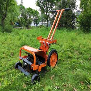 电动除草机果园大棚松土机小型自走式开沟机山坡地翻土锄草旋耕机