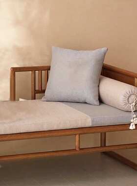 源头工厂价TXP2新中式小户型卧室贵妃椅美人榻红胡桃木躺椅罗汉榻