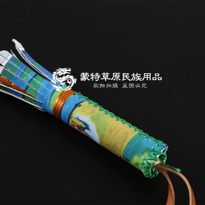 蒙古马鞭 皮革草原特色鞭子内蒙古工艺品马鞭蒙古包装饰品用品