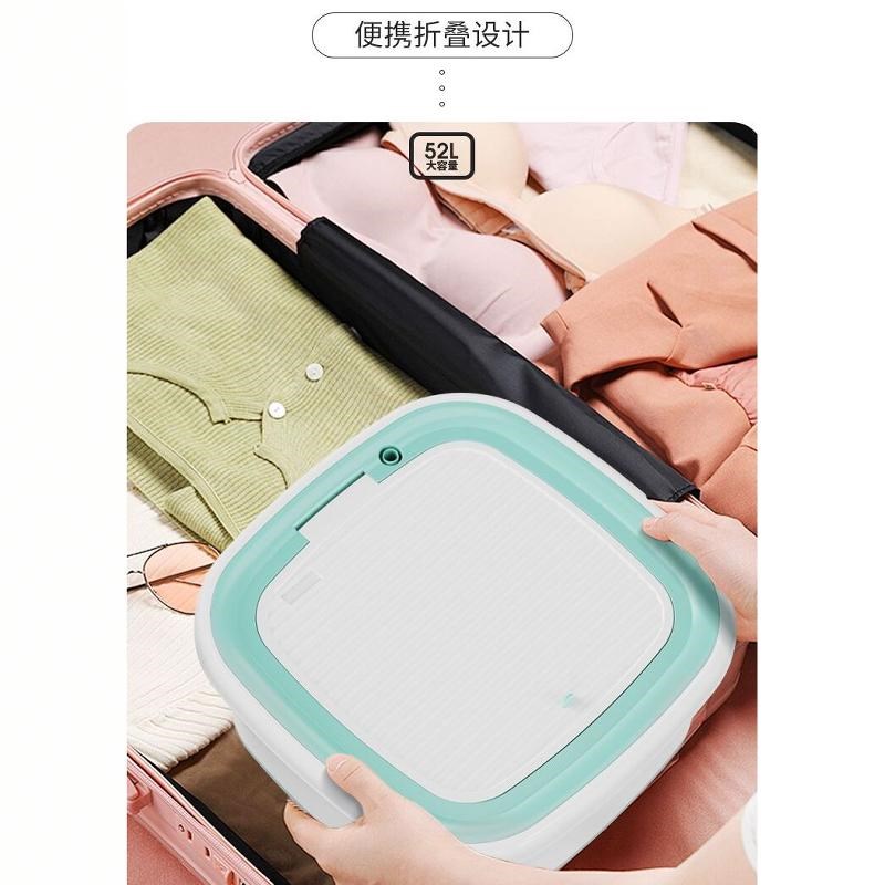 折叠洗衣机迷你小型宝宝婴儿大学校生宿舍工地宾馆户外旅行自驾游