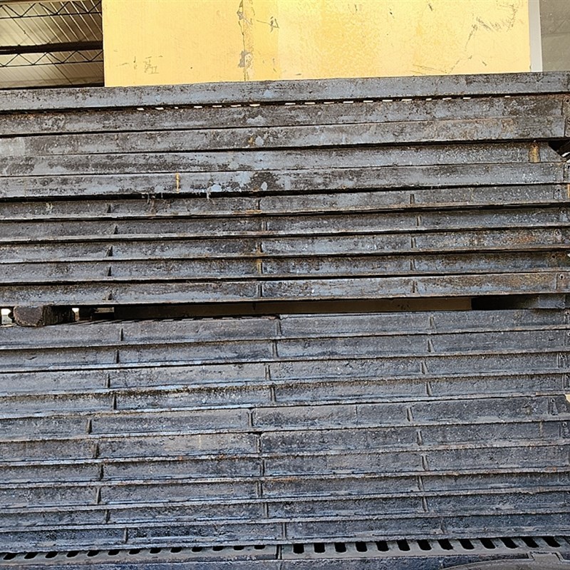 球墨铸铁下水道污水沟盖板水沟阴井铁井盖方形雨水双篦子450*1500