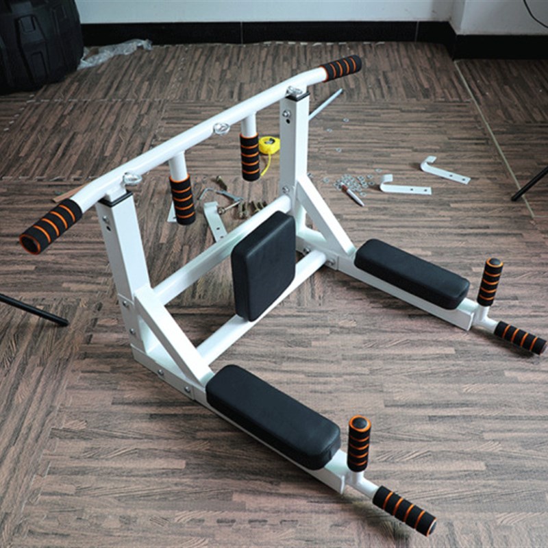 墙体单杠家用室内引体向上器成人打孔家庭健身器材可拆卸墙上单杠