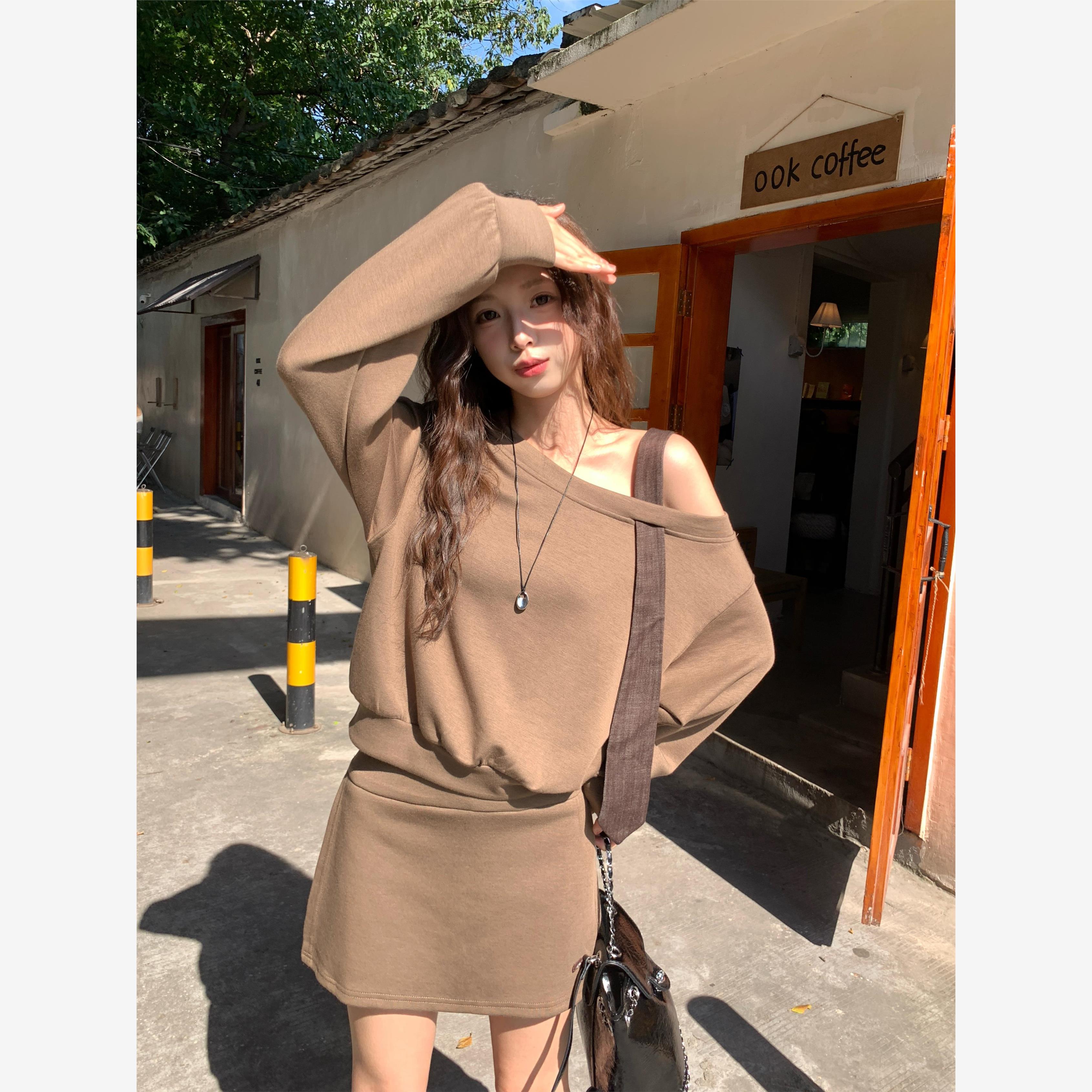 泡芙日记2025秋季新款斜