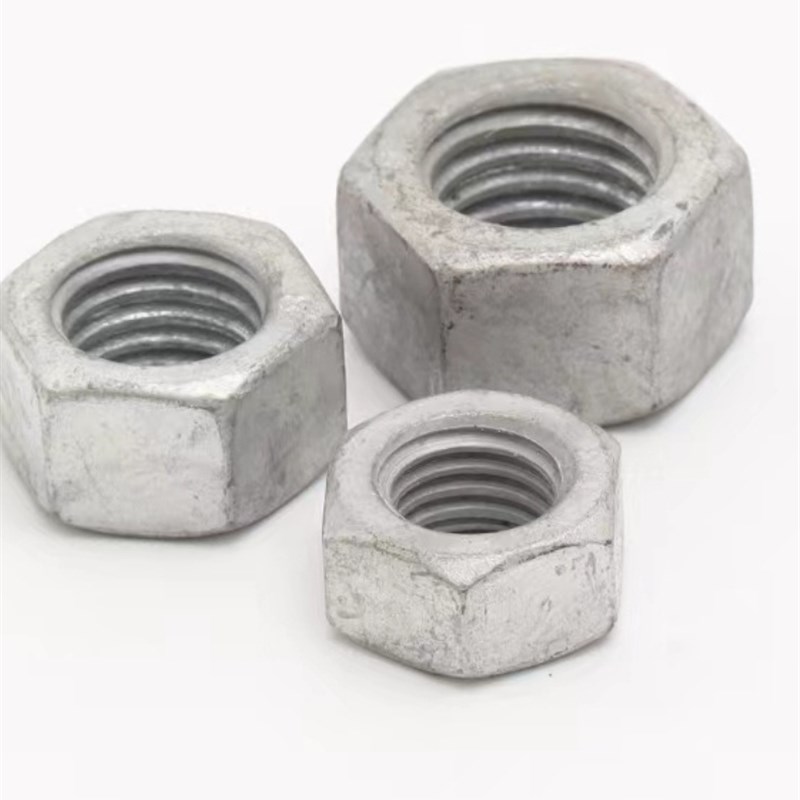 国标热浸镀锌螺母M8M10M12M14M16M18M20M22M24M27M30M32M36M36M39
