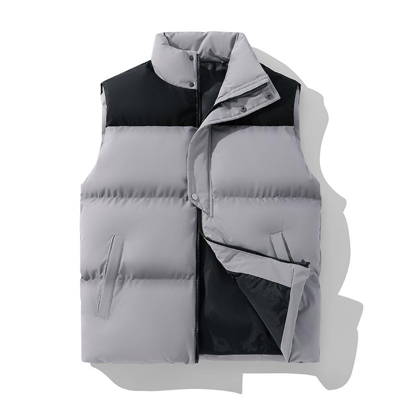 马甲定制LOGO冬季价格羽绒棉团队工作服印字高品质大码情侣款马甲