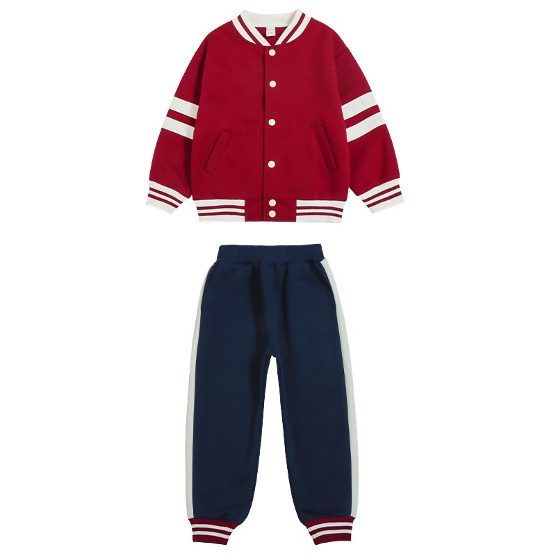 幼儿园园服春秋装儿童班服运动会棒球服小学生校服套装三件套定制