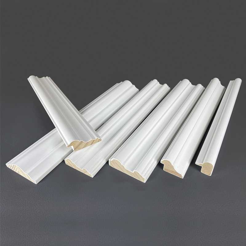 实木线条背景墙装饰边p框平板木条欧式白色线条烤漆木线条非石膏