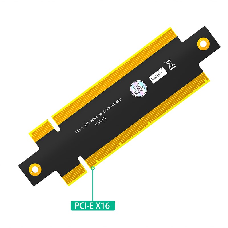 PCI-E3.0 16X 母对母转接卡 PCIE 3.0 公对公扩展卡