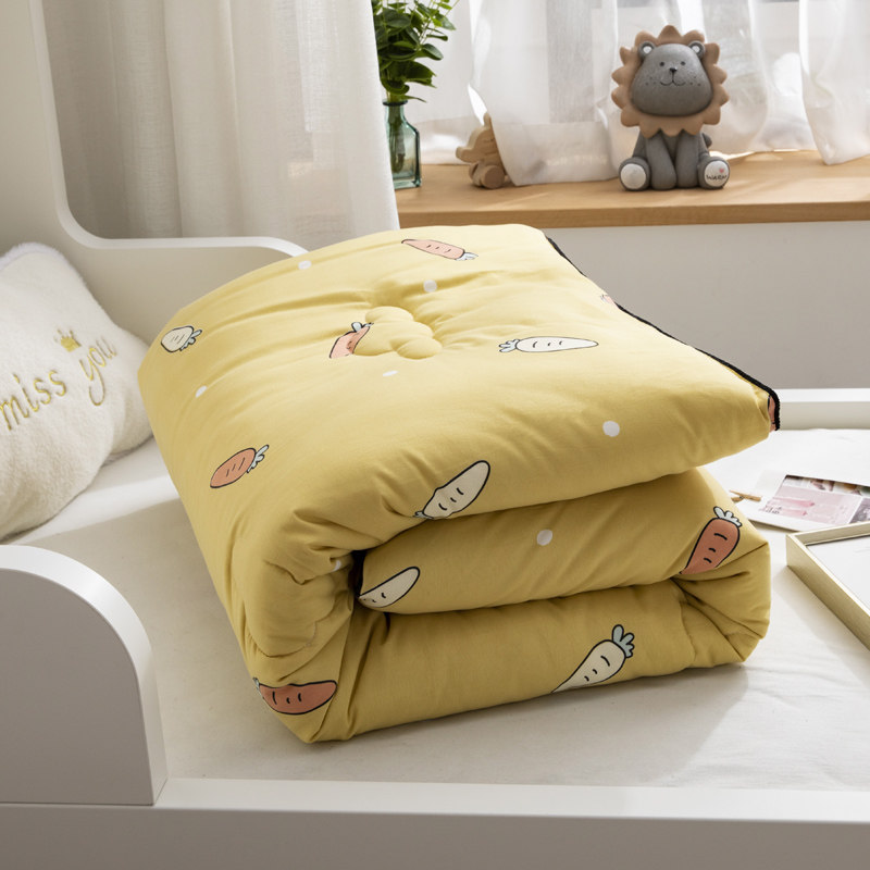 儿童卡通幼儿园被子宝宝午睡被芯单人学生秋冬被加厚保暖丝棉被褥