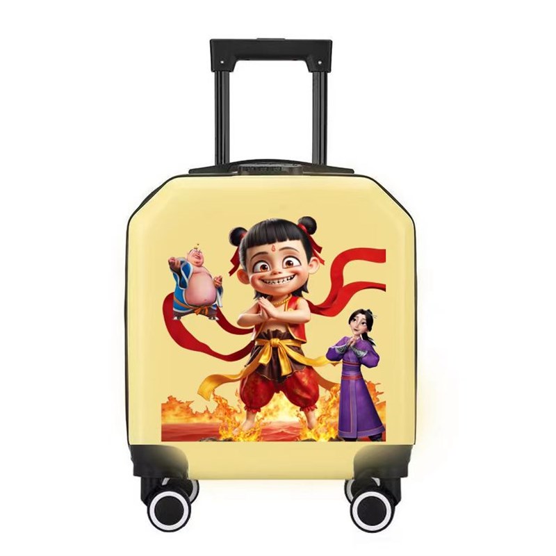 哪吒儿童箱万向轮密码锁登机箱18寸拉杆旅行箱