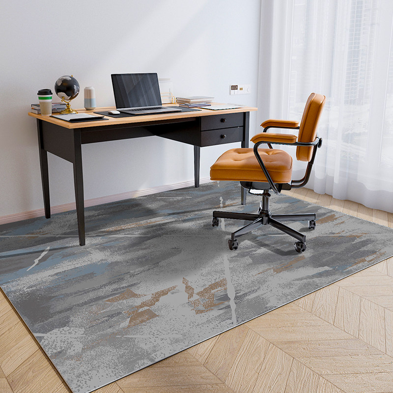 椅子地垫书房地毯电脑椅地垫长方形防滑静音防磨滑轮X地板保护垫