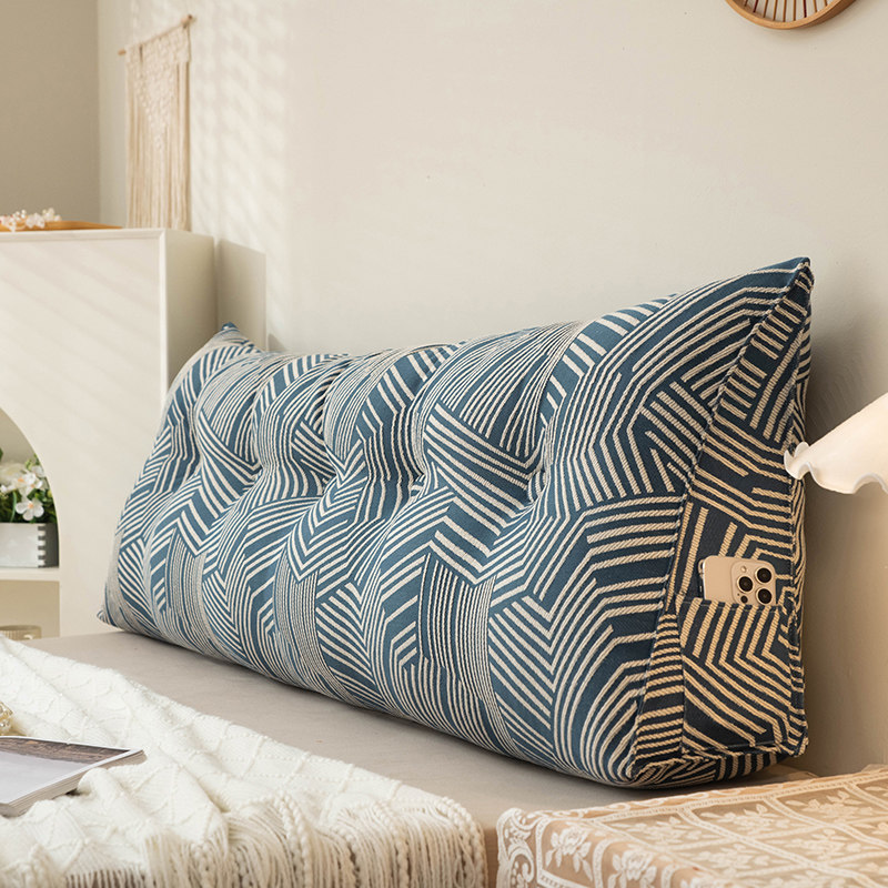 纵威床头软包靠背新款床上靠枕榻榻米三角靠垫卧室床头靠垫可拆洗,居家布艺,床头靠垫,淘宝优惠券,粉丝福利购,淘宝优惠卷