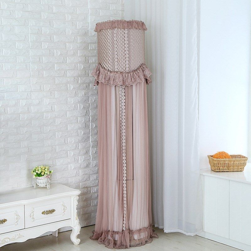 立式圆柱空调罩子柜机圆形开机不取空调套防尘罩