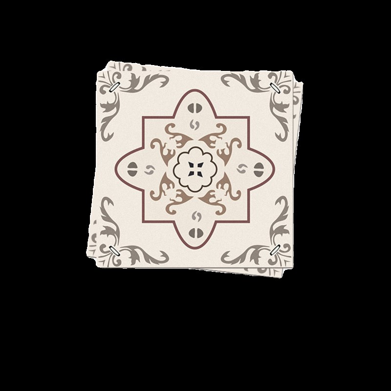 民族风加厚卫生间防水地贴厨房地板贴自粘防滑地面瓷砖翻新贴墙贴