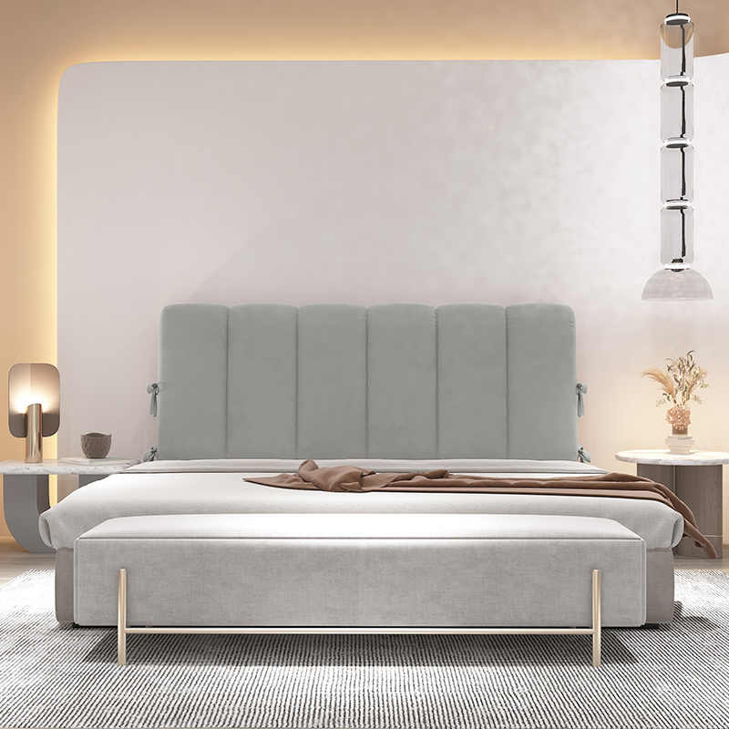 床头套罩靠背软包薄款旧床改造铁艺床全包双面可拆洗新款床头靠垫