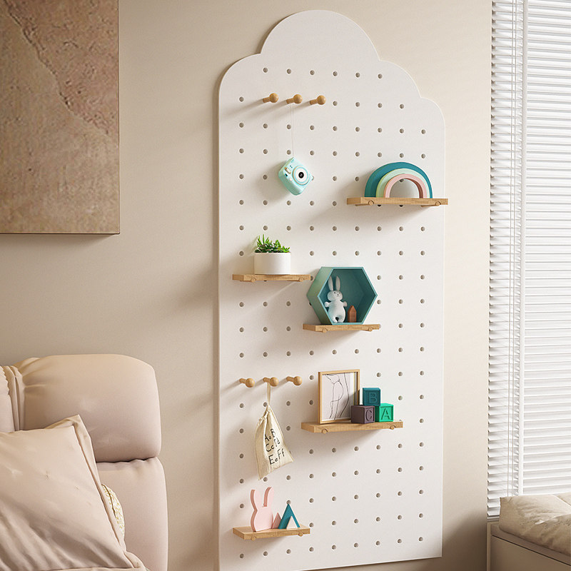 实木洞洞板定制墙面装饰隔板木质书架挂板入户玄关收纳展示置物架,住宅家具,搁板/置物架/家用陈列架,淘宝优惠券,粉丝福利购,淘宝优惠卷