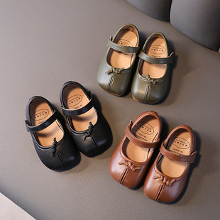 1一3周岁2女宝软底春秋季 子0小童皮鞋 女宝宝公主鞋 婴儿幼儿学步鞋
