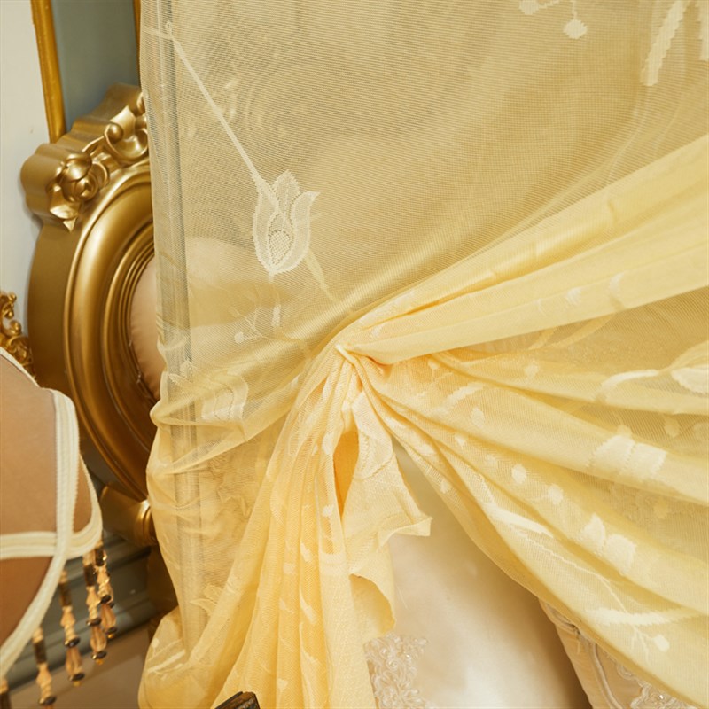 蚊帐家用1.5m床传统老式方顶1.8米1.6公主风单门宫廷落地式支架杆