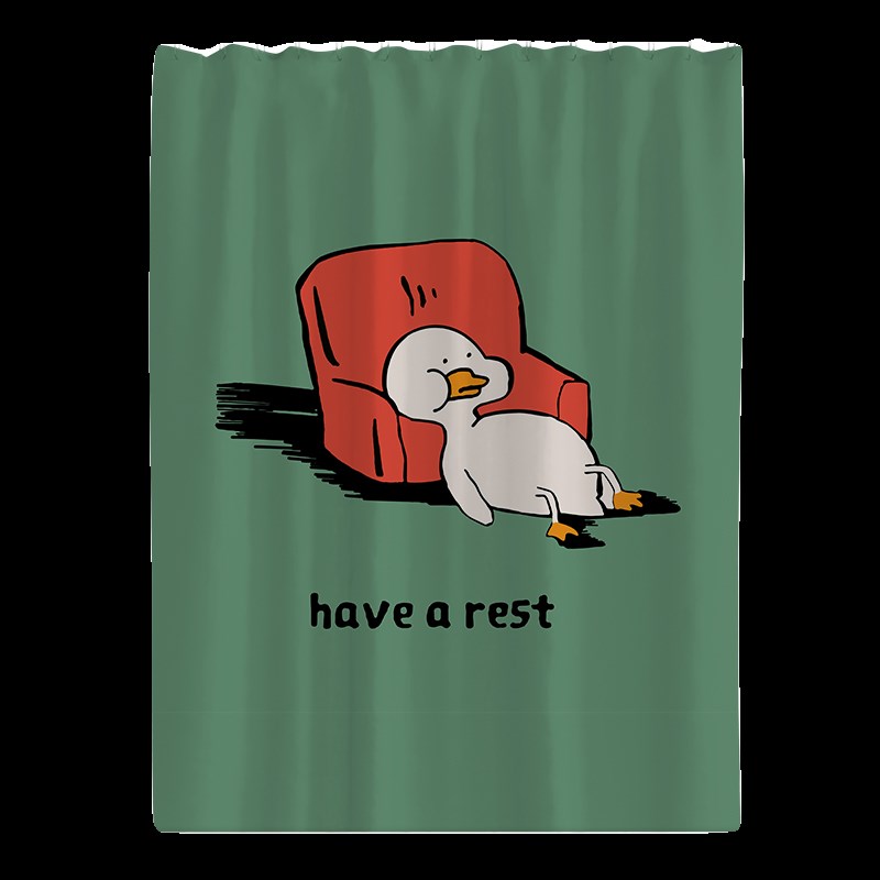 磁吸浴帘套装免打孔 卧室遮光布窗帘加厚防水防霉 换衣间装饰挂帘