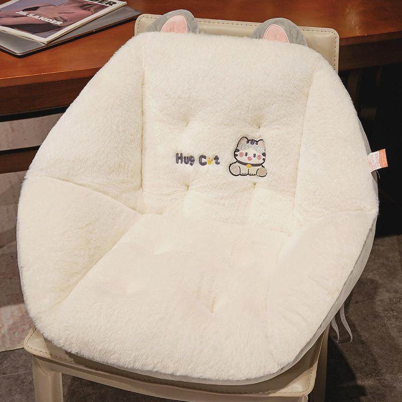 办公室座椅垫坐垫靠背一体屁垫护腰靠垫学生冬季久坐椅子屁股宿舍,居家布艺,椅垫,淘宝优惠券,粉丝福利购,淘宝优惠卷