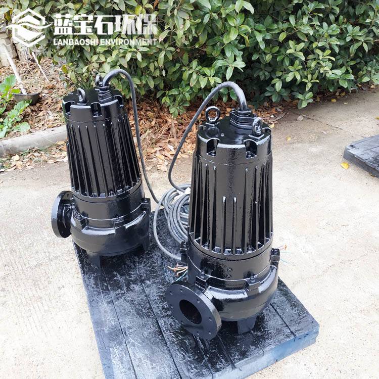 污泥泵 污水内回流泵 无堵塞排污泵WQ25-8-1.5二沉池剩余污泥泵