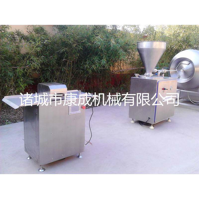 推荐供应 肉馅肉泥液压灌肠机 一机多用猪肉牛肉火腿肠灌肠机