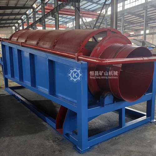 加纳​1560型双层滚筒筛 移动式砂石分离机 沙金矿黏土矿精选设备