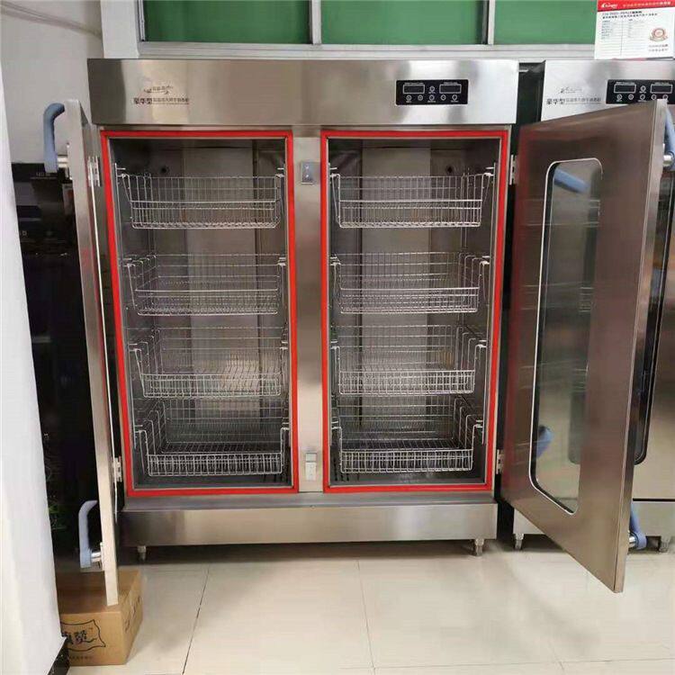 直销4层1380L双门高温蒸汽烘干消毒柜电脑面版消毒柜温度时间数显