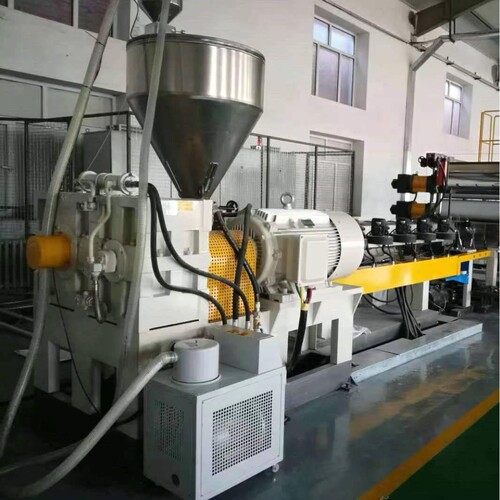 沃尔佳工厂直营 HDPE土工格室生产设备 塑料片材挤出生产线可试机