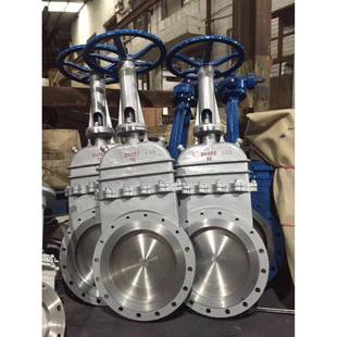 不锈钢316暗杆刀型闸阀DN150暗杆刀闸阀300刀形暗板插板闸阀DN200