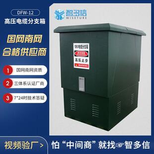 厂家直销10kv高压电缆分支箱DFW-12/630户外欧式不锈钢分接箱