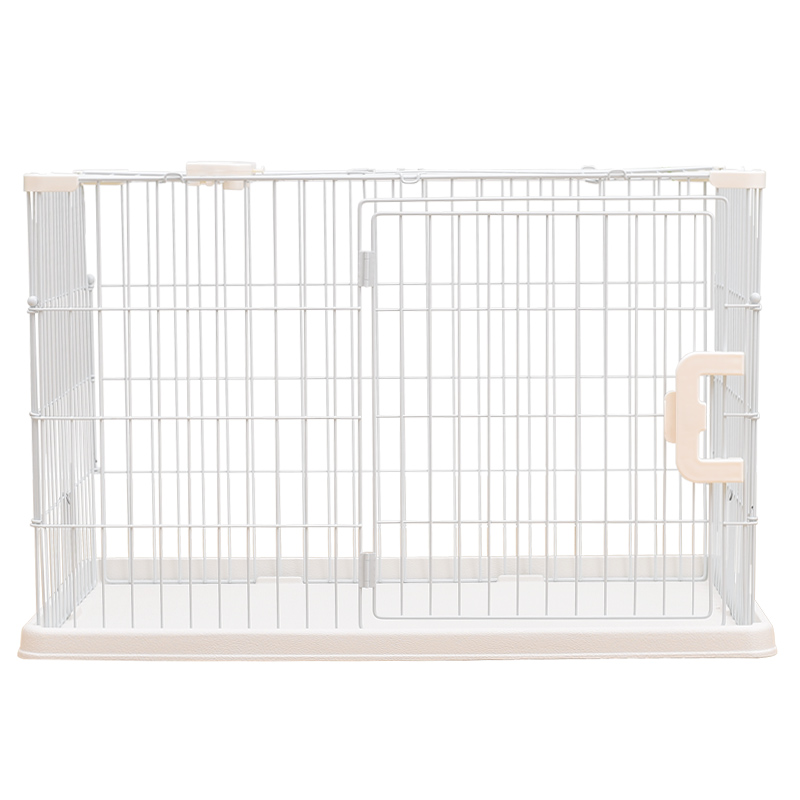 拉士格室内家用日式狗笼子狗别墅狗围栏栅栏中小型犬泰迪比熊宠物