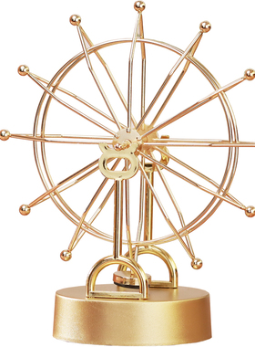 创意摩天轮彩球磁力永动仪摇摆器永动仪模型办公桌面摆件情侣礼物