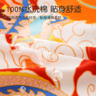 婴儿红色连体衣服夏季满月百天抓周服薄款周岁礼服男宝女宝宝百日