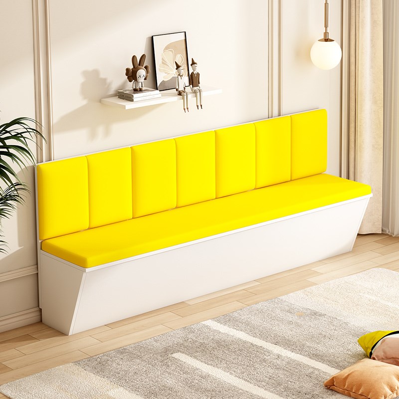 实木卡座家用鞋面多功能组合收纳储物柜子阳台餐厅小户型沙发定制