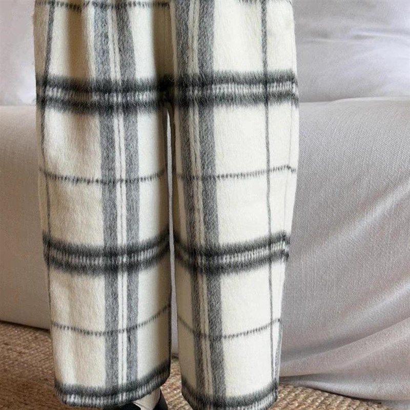 蓬蓬男童女童羊毛呢子套装秋冬季2024新款加棉马甲毛呢儿童外套潮