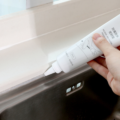 厨卫防水防霉玻璃胶厨房水槽透明填缝剂家用卫生间浴室美缝勾缝剂