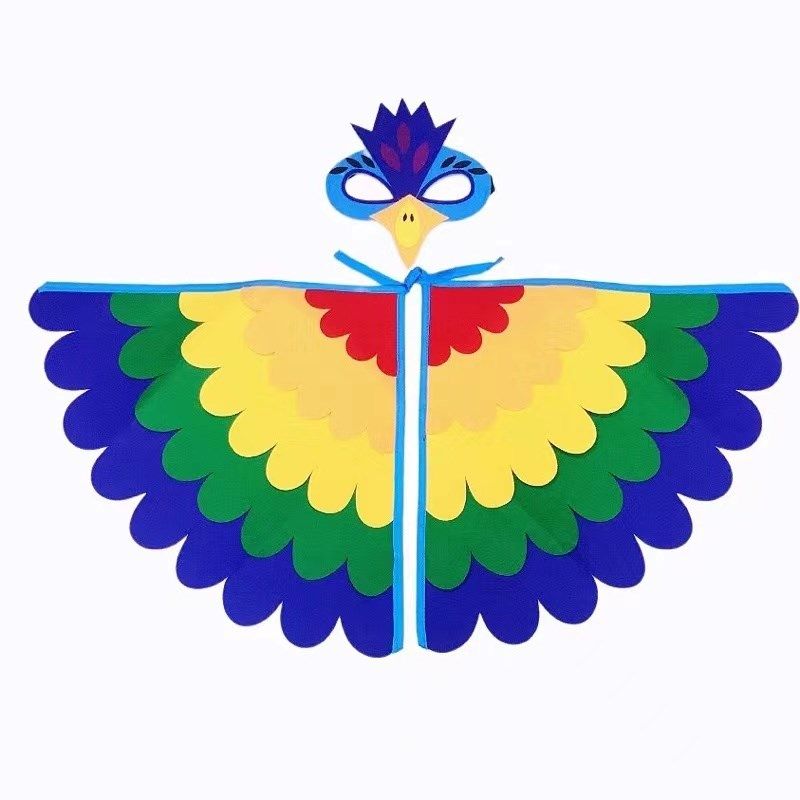 少儿猫头鹰黄鹂动物小鸟孔雀翅膀披风装扮道具走秀表演服装万圣节,童装/婴儿装/亲子装,儿童演出服,淘宝优惠券,粉丝福利购,淘宝优惠卷