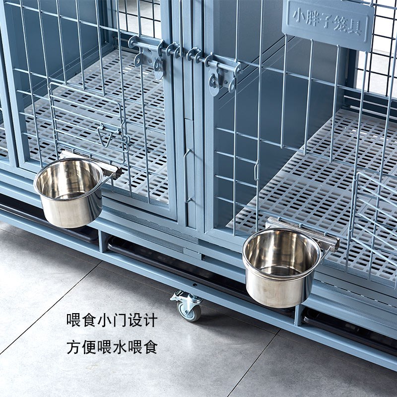 小胖子笼具狗笼子大中小型犬折叠家用繁育养殖子母笼隔离室内产笼